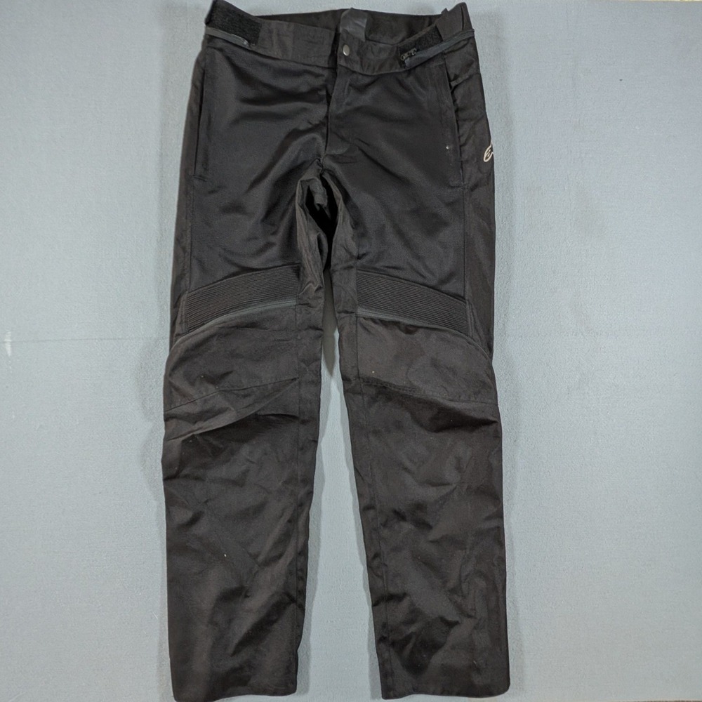 Alpinestars Oxygen Air Flow Overpants Mens Size XL Black Motorcycle Riding Gear